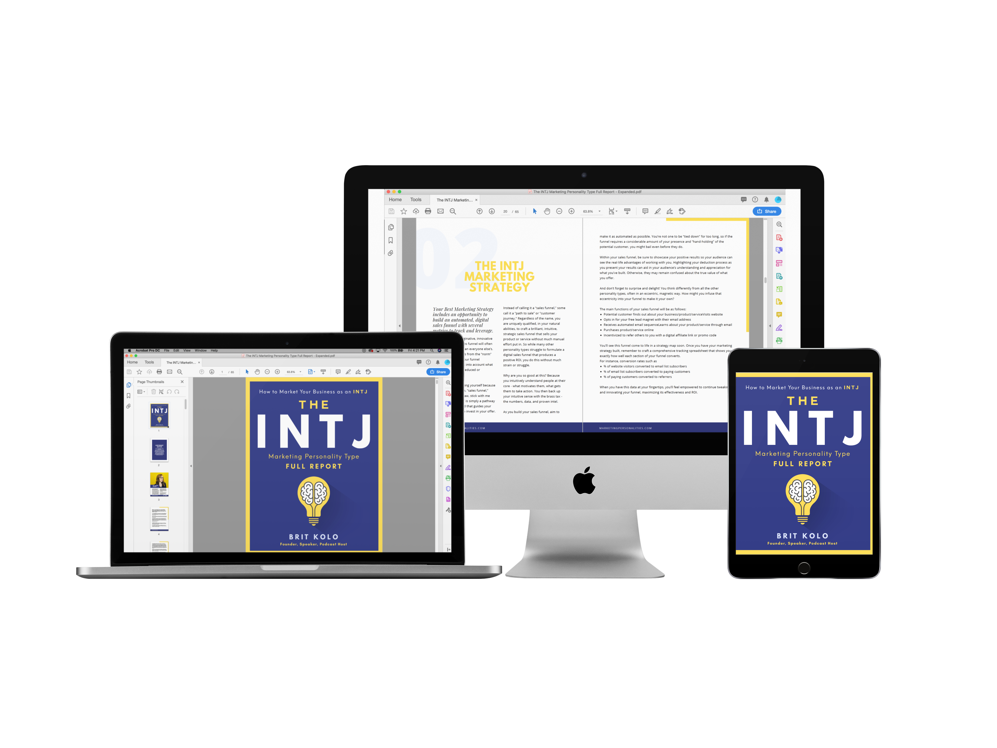 INTJ Marketing Personality Type Full Report Product