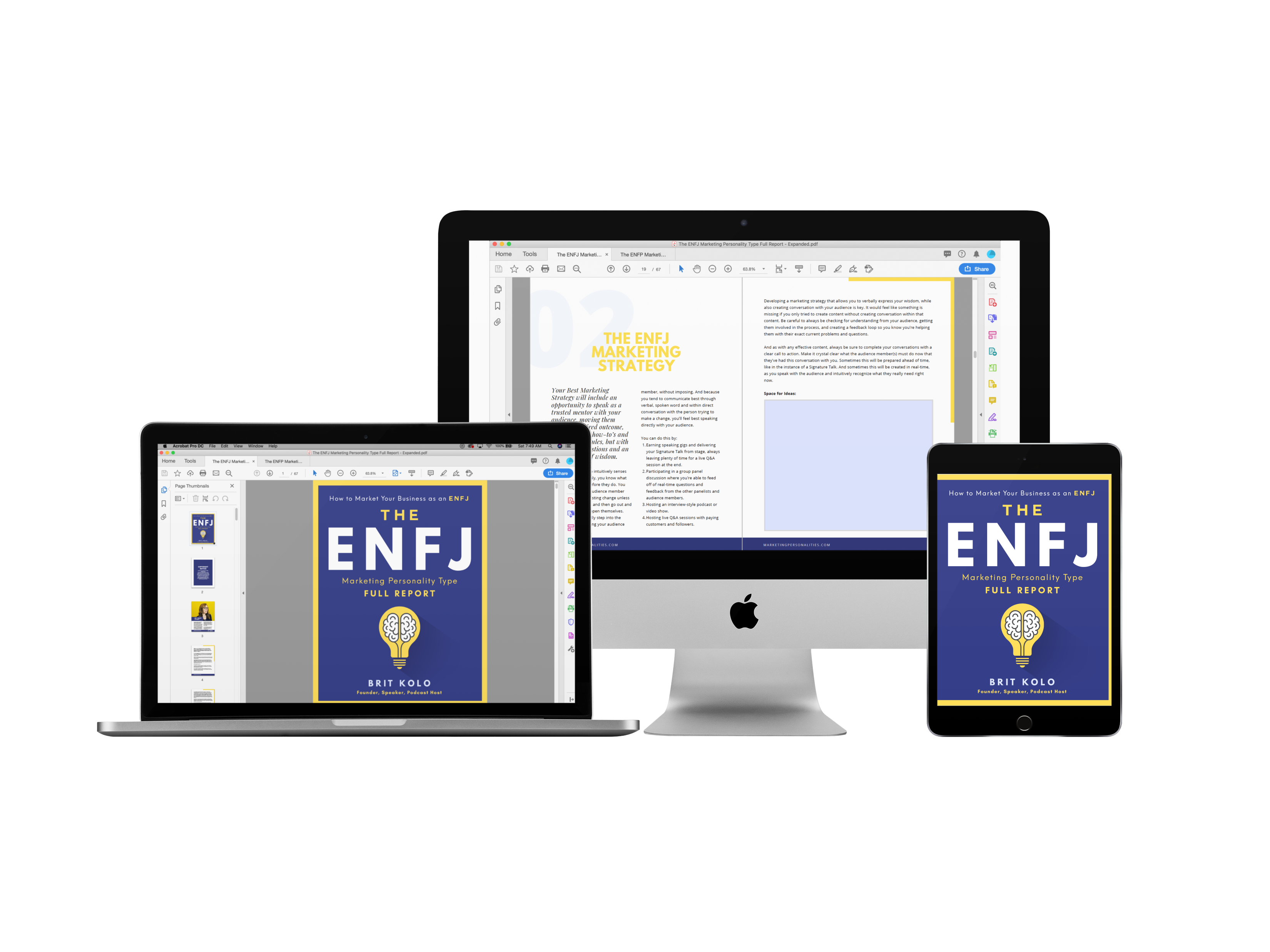 ENFJ Marketing Personality Type Full Report Product