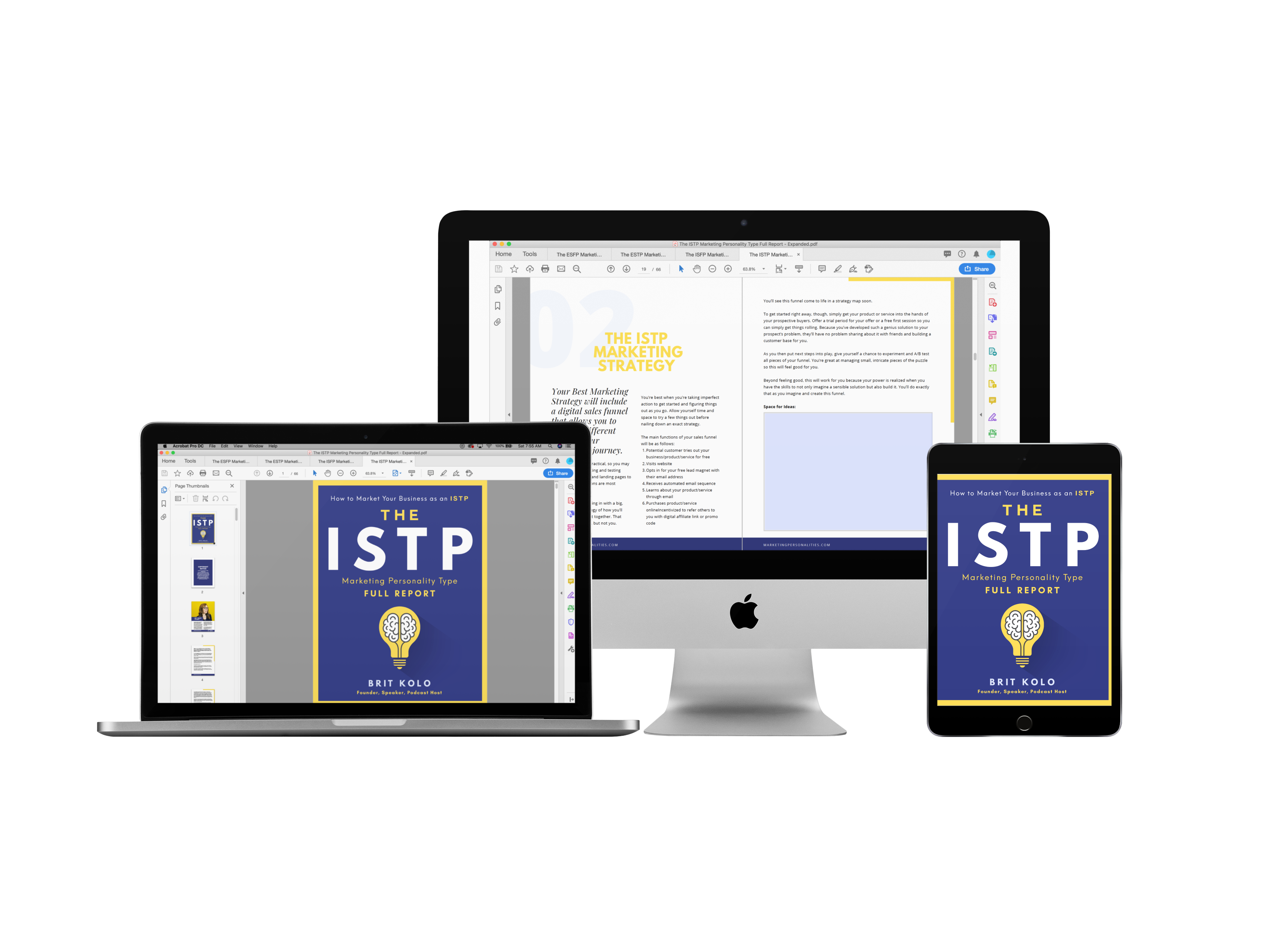 ISTP Marketing Personality Type Full Report Product
